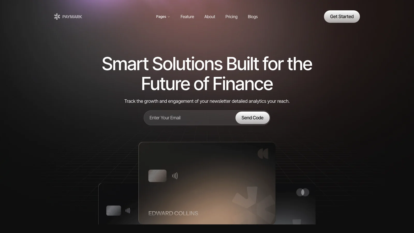 Lumen Financial — Financial Services sample build screenshot