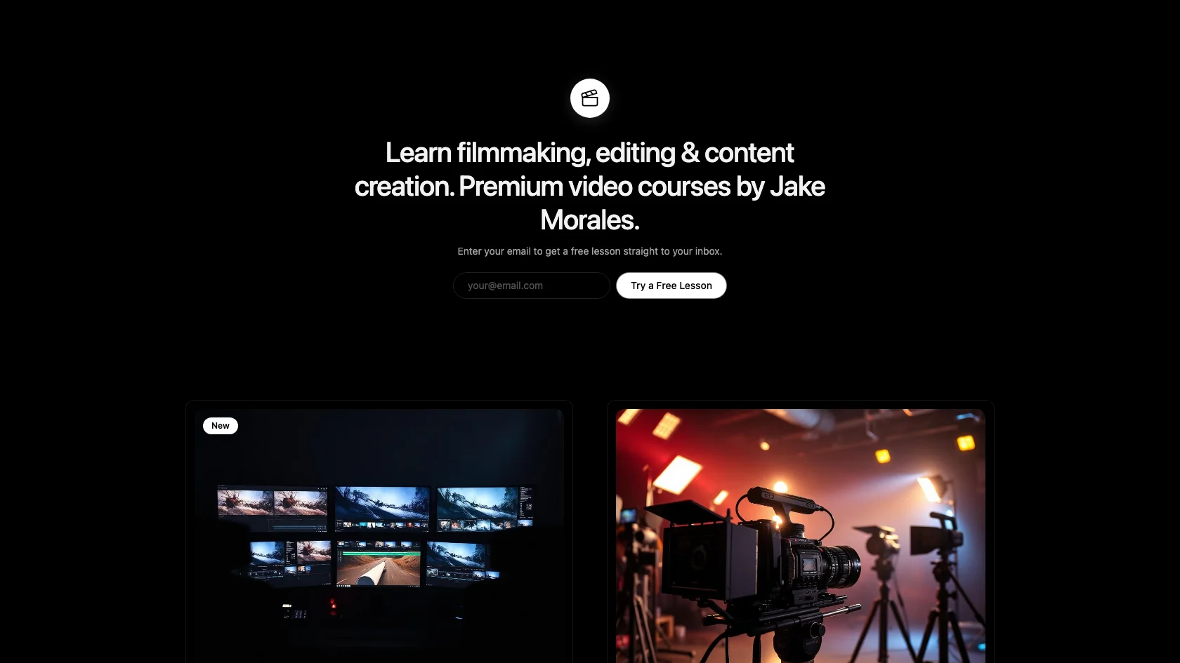 Course Storefront — ecommerce template preview