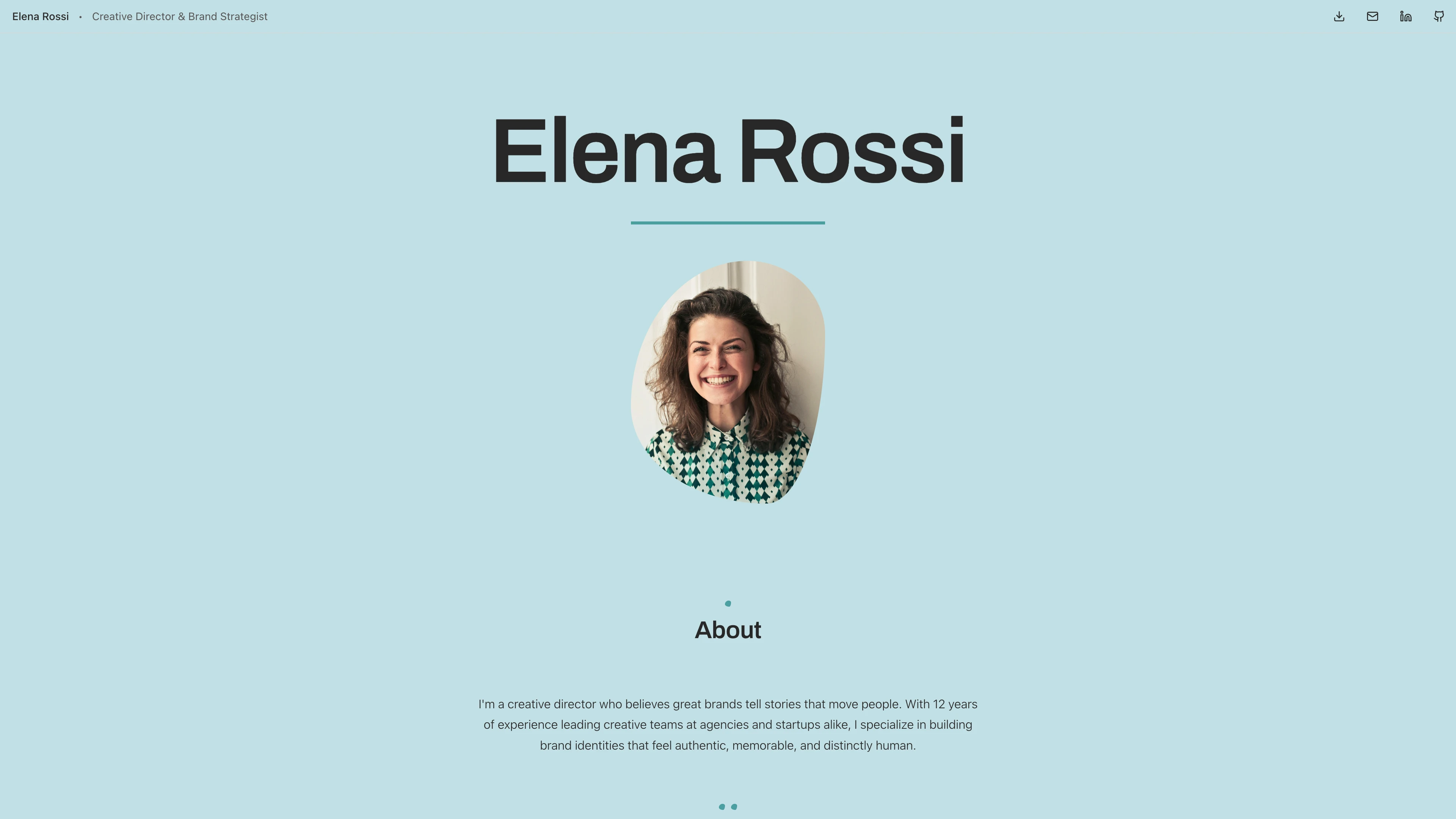 ATS-Ready Resume template preview