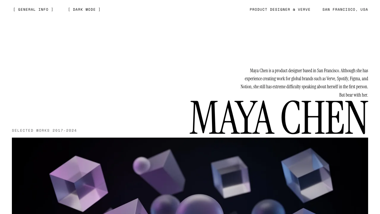 Editorial Portfolio — portfolio template preview