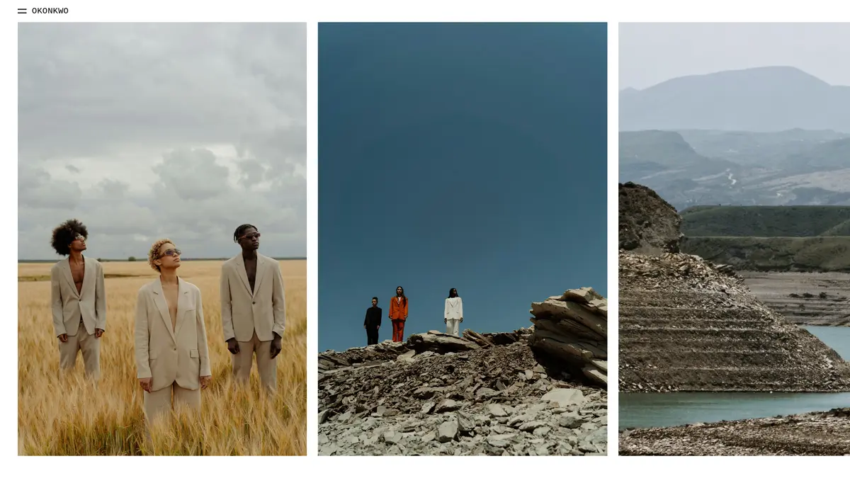 Slideshow Photo Site — portfolio template preview