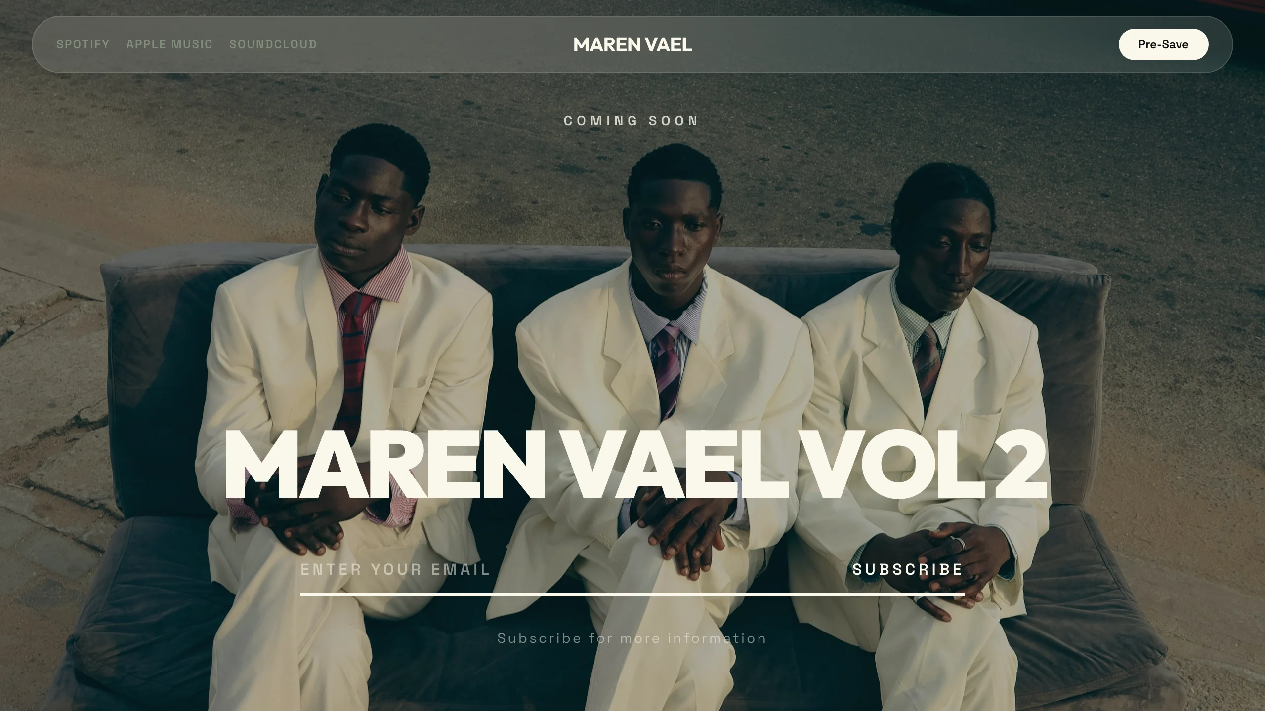 Producer DJ Site — music template preview