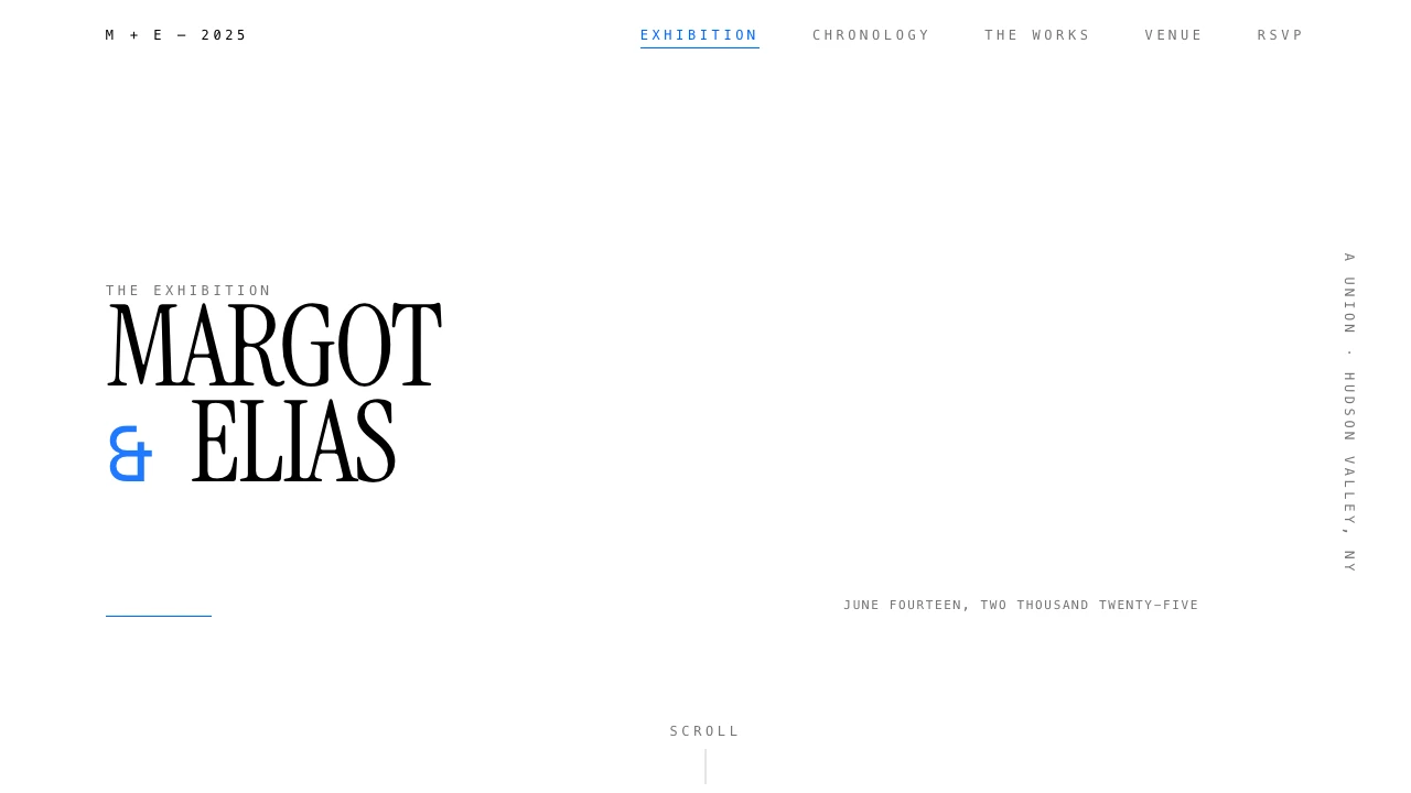 Gallery Wedding Site — events template preview